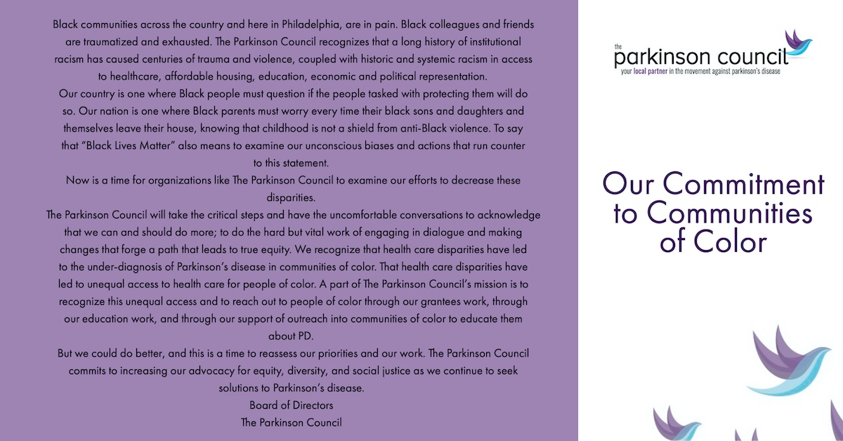 TPC Statement on Commitment to Communities of Color TPC Statement on Commitment to Communities of Color